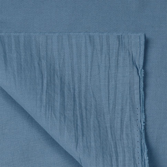 Ткань Хлопок крэш 90 г/м? 100% хлопок шир.150 см арт.TBY.Caw.48 цв.синий уп.5м Ткань Хлопок крэш 90 г/м? 100% хлопок шир.150 см арт.TBY.Caw.48 цв.синий уп.5м