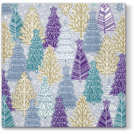 162854_Салфетки трехслойные для декупажа, коллекция "Lunch" PAW Decor Collection "Блестящие елочки" 162854_Салфетки трехслойные для декупажа, коллекция "Lunch" PAW Decor Collection "Блестящие елочки"