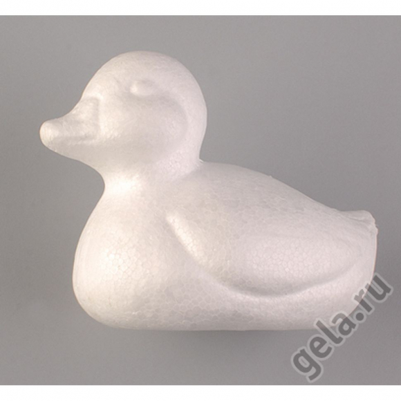 51198_Форма из пенопласта для хобби "Уточка", 9,5 х 13 см