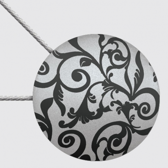 Магнитные клипсы для штор ? 45 с тросом (30 см) цвет №3У