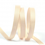 Лента Ideal репсовая в рубчик шир.6мм цв. 815 кремовый уп.27.42м