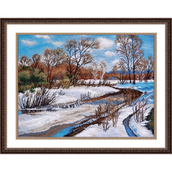 Набор для вышивания ОВЕН арт. 933 Весна идет 30х23 см Набор для вышивания ОВЕН арт. 933 Весна идет 30х23 см