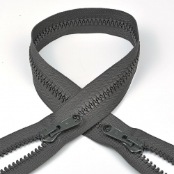 Молния трактор ARTA-F.2080 Т8 2 замка 85см цв.123 графит уп.10шт