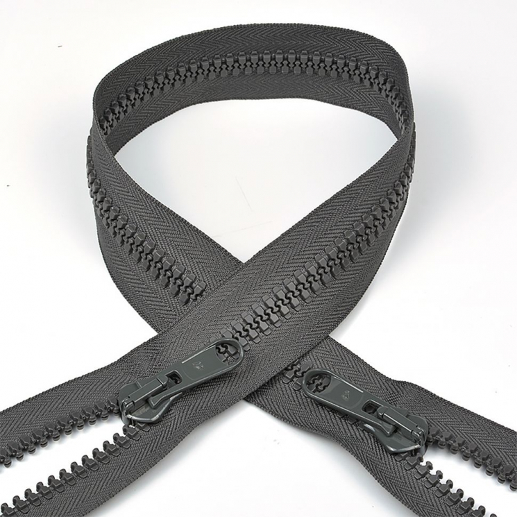 Молния трактор ARTA-F.2080 Т8 2 замка 85см цв.123 графит уп.10шт