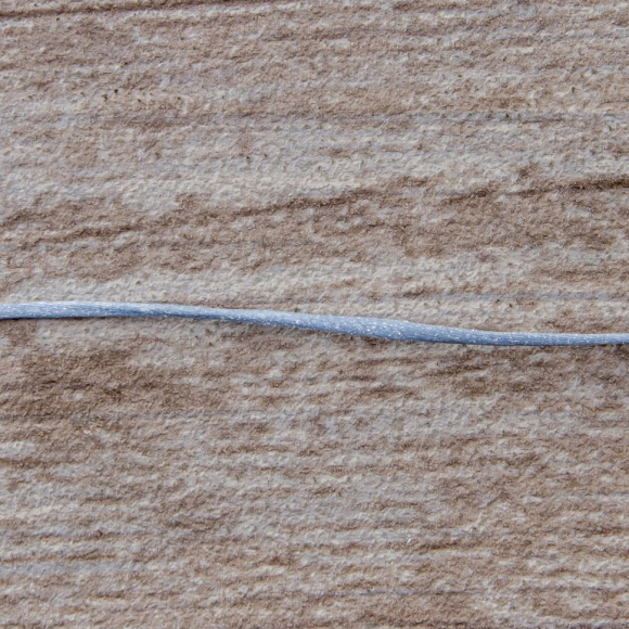 Шнур атласный мини-рулон, 1,5 мм, 4,5 м, цвет 04, светло-голубой