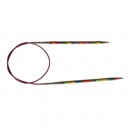 20363 Knit Pro Спицы круговые для вязания Symfonie 2,5мм/100см, дерево, многоцветный