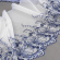 Кружево вышивка на сетке KRUZHEVO арт.TBY.C32 шир.230мм цв.сумрачно белый+синий, левая уп.9,2м