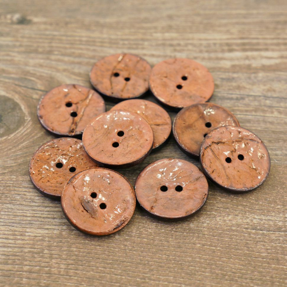 Пуговицы CONCEPT, размер 40, кокос, цвет COL.7 пыльная роза