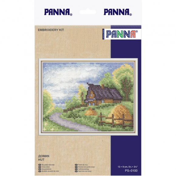 Набор для вышивания PANNA арт. PS-0100 Домик 13х9 см