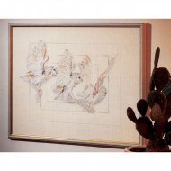 125137_Набор для вышивания "Три совы"