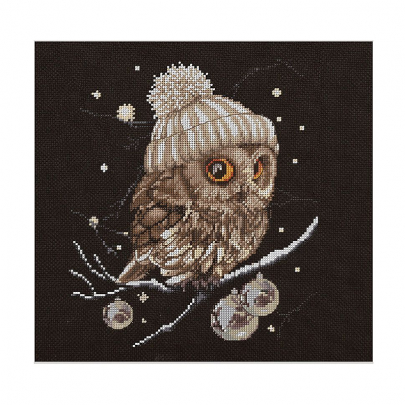 Набор для вышивания THEA GOUVERNEUR арт.743.05 Это зима 31х30 см