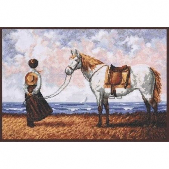 Набор для вышивания ПАЛИТРА арт.07.014 Морской бриз 40х27 см