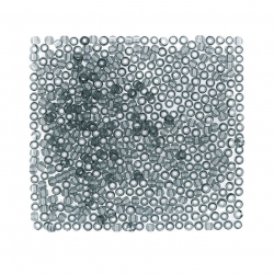 Бисер Япония "TOHO" 11/0  круглый 1  2.2 мм 5 х 5 г №0009 св.серый