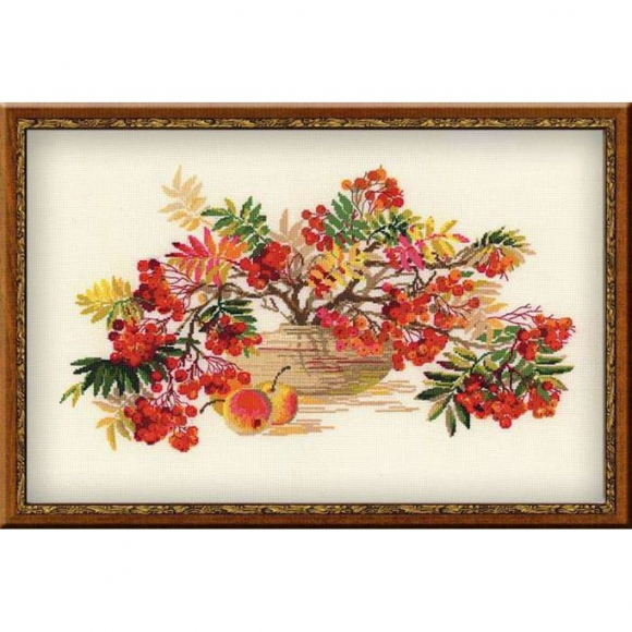Набор для вышивания РИОЛИС арт.1050 Рябина 55х35 см