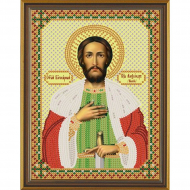 Набор для вышивания бисером НОВА СЛОБОДА арт.С6101 Св.Александр Невский 13х17 см Набор для вышивания бисером НОВА СЛОБОДА арт.С6101 Св.Александр Невский 13х17 см