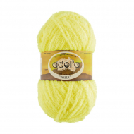 Пряжа ADELIA SOFIA (100% полиэстер) 10х50г/90м цв.34 лимонный