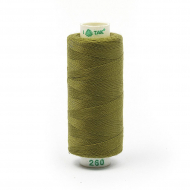 Нитки Dor Tak бытовые 40/2 полиэстер 366м цв.260 серый