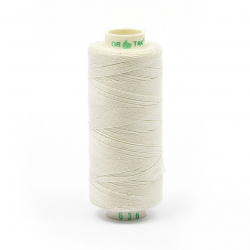 Нитки Dor Tak бытовые 40/2 полиэстер 366м цв.636 экрю