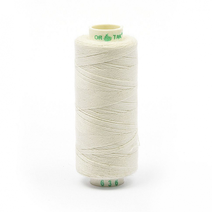 Нитки Dor Tak бытовые 40/2 полиэстер 366м цв.636 экрю