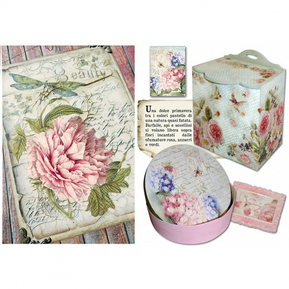 103810_Бумага рисовая мини - формат "Брызги" 103810_Бумага рисовая мини - формат "Брызги"