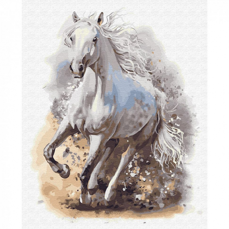 Картины по номерам на дереве Molly арт.KD0689 Грация (25 цветов) 40х50 см