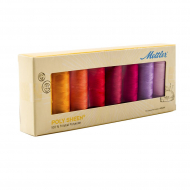 185909_Набор с нитками Poly Sheen в подарочной упаковке, 8 катушек