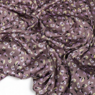 Ткань шелк Армани 90г/м? 97% полиэстер, 3% спандекс шир.145см арт.Р.28330.01 цв.01 лиловый рул.30м