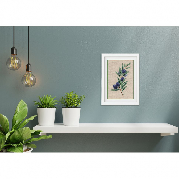 Набор для вышивания KLART арт. 8-358 Веточка оливы 12х17,5 см