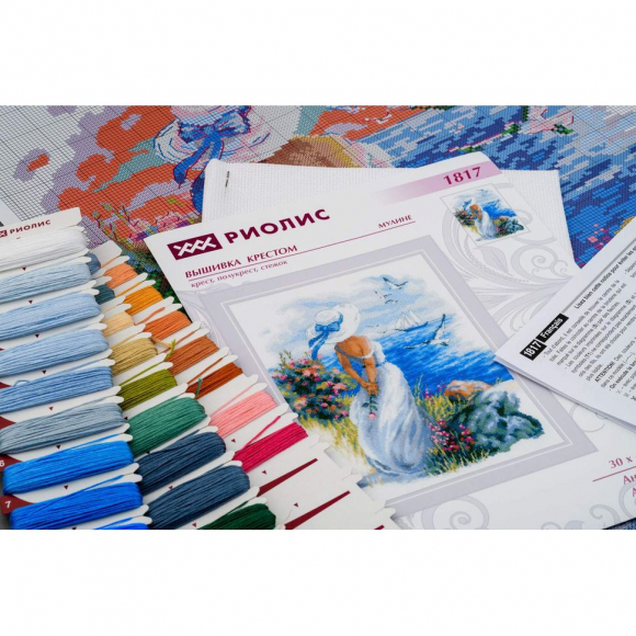 Набор для вышивания РИОЛИС арт.1817 Анжелика 30х40 см