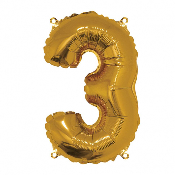 127632_Шар-цифра "3"