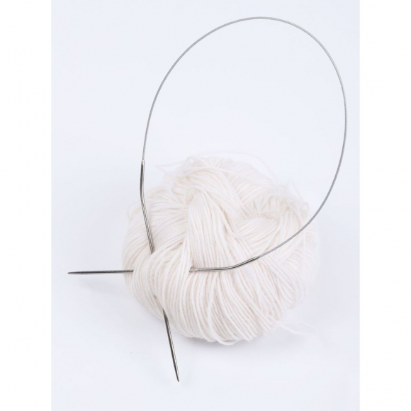 Спицы круговые для вязания на тросиках Maxwell Black арт.60-25 2,5 мм /60 см Спицы круговые для вязания на тросиках Maxwell Black арт.60-25 2,5 мм /60 см