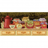 Набор для вышивания СДЕЛАЙ СВОИМИ РУКАМИ арт.М-26 Мечта хозяйки 40х19 см