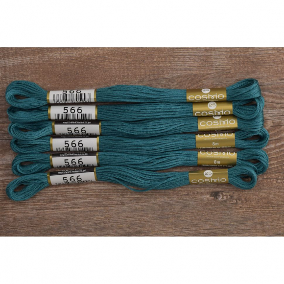 Мулине COSMO однотонный цвет 566