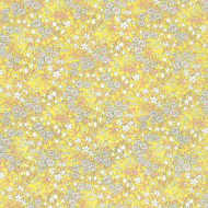 Ткань для пэчворка PEPPY Sevenberry Petite Lawn 122 г/м? 100% хлопок цв.SB-850337D1-2 YELLOW уп.50х55 см