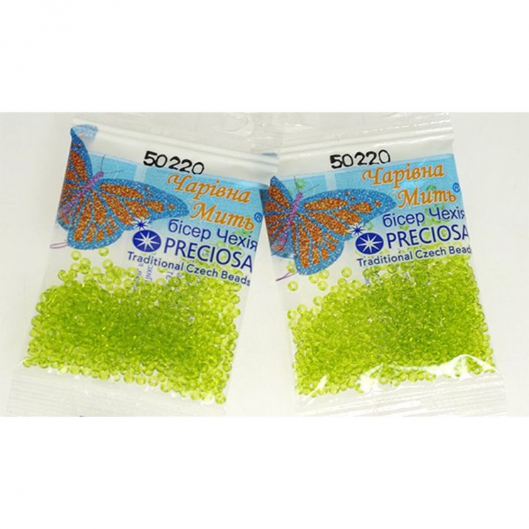 Бисер Preciosa арт. 50220 уп.5г