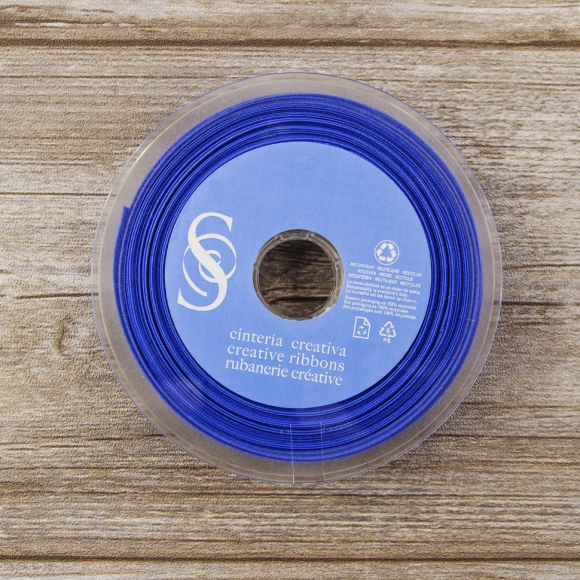 Косая бейка хлопок/полиэстер 20 мм, 25 м, цвет 93, барвинок