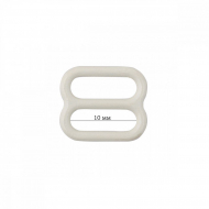 Пряжка регулятор для бюстгальтера металл ARTA.F.2819 10мм цв.004 сумрачно-белый, уп.50шт Пряжка регулятор для бюстгальтера металл ARTA.F.2819 10мм цв.004 сумрачно-белый, уп.50шт