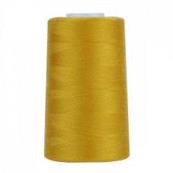 Нитки швейные 50/2 полиэстер 5000 ярд цв.390 рыжий MAX