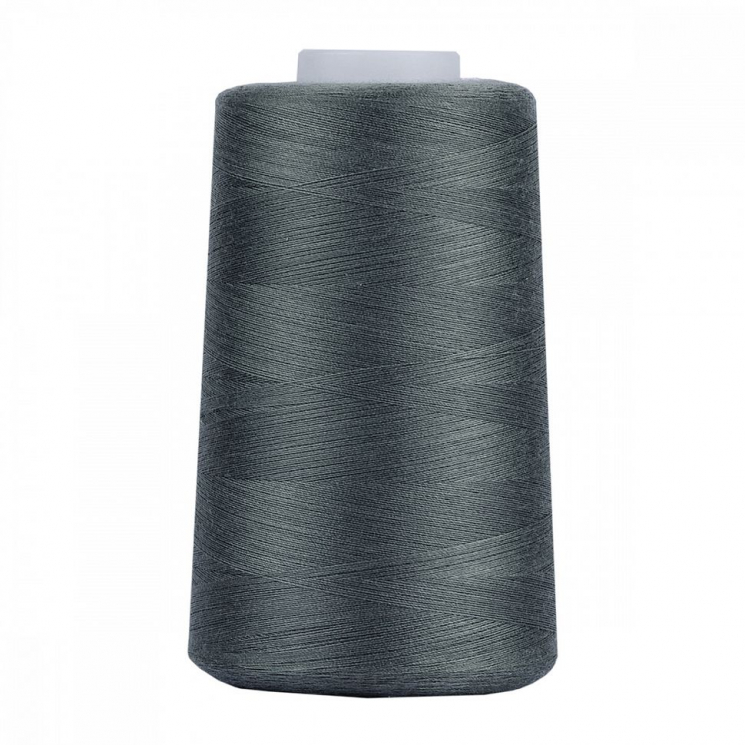 Нитки швейные 40/2 полиэстер 5000 ярд цв.233 серый MAX