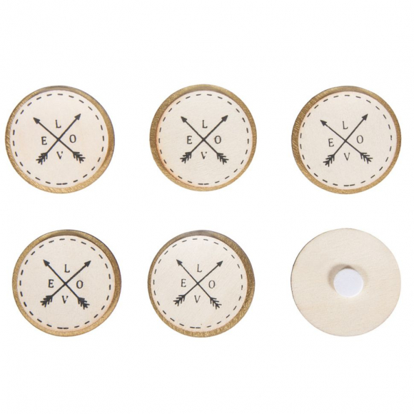 127514_Набор декоративных самоклеющихся дисков "Love" 127514_Набор декоративных самоклеющихся дисков "Love"