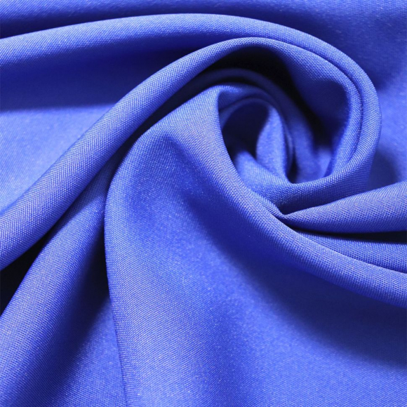 Ткань Габардин 180 г кв.м 100% полиэстер шир.148 см арт.Р.15310.05 цв.05 синий уп.25м