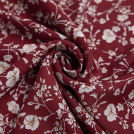 Ткань Штапель 90 г кв.м 100% вискоза шир.145 см арт.Р.31120.01 цв.01 красный уп.45м Ткань Штапель 90 г кв.м 100% вискоза шир.145 см арт.Р.31120.01 цв.01 красный уп.45м