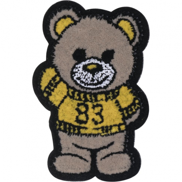 Термоаппликация "Мишка пушистый в жёлтом свитере "