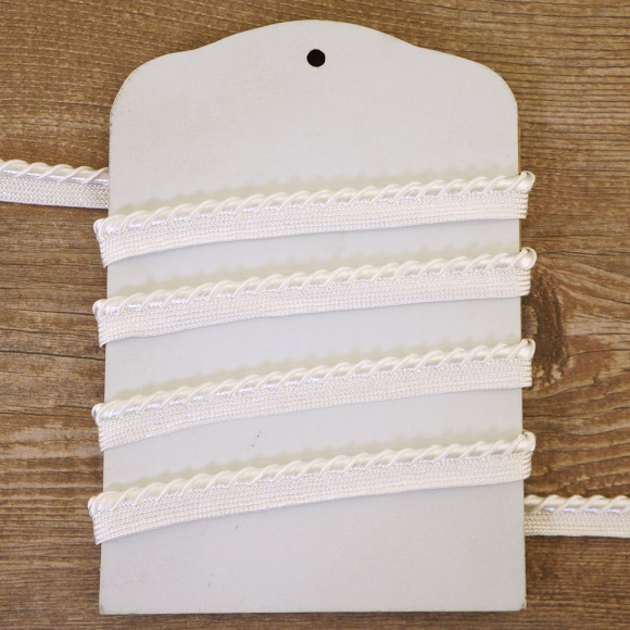 33013_Кант декоративный, 3,5 мм, цвет белый