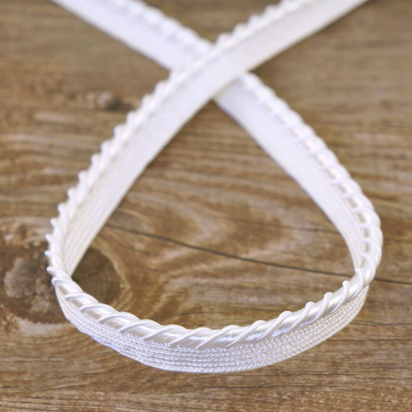 33013_Кант декоративный, 3,5 мм, цвет белый