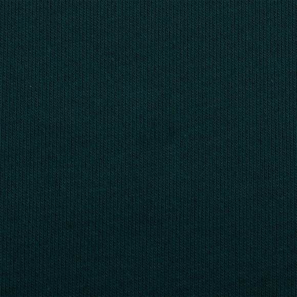 Ткань трикотаж Футер 3х нитка петля хлопок 320г пенье 190см зеленый опал 19-4916 уп.6м