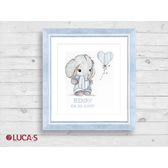 Набор для вышивания с рамкой в комплекте LUCA-S арт. R02 27х29,5 см