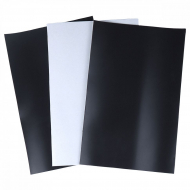 Лист виниловый магнитный 0,9мм с клеевым слоем 300х200мм уп.3шт