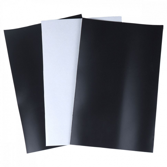 Лист виниловый магнитный 0,9мм с клеевым слоем 300х200мм уп.3шт