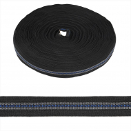 Корсаж брючный с латексной нитью 20мм С20Ч уп.50м